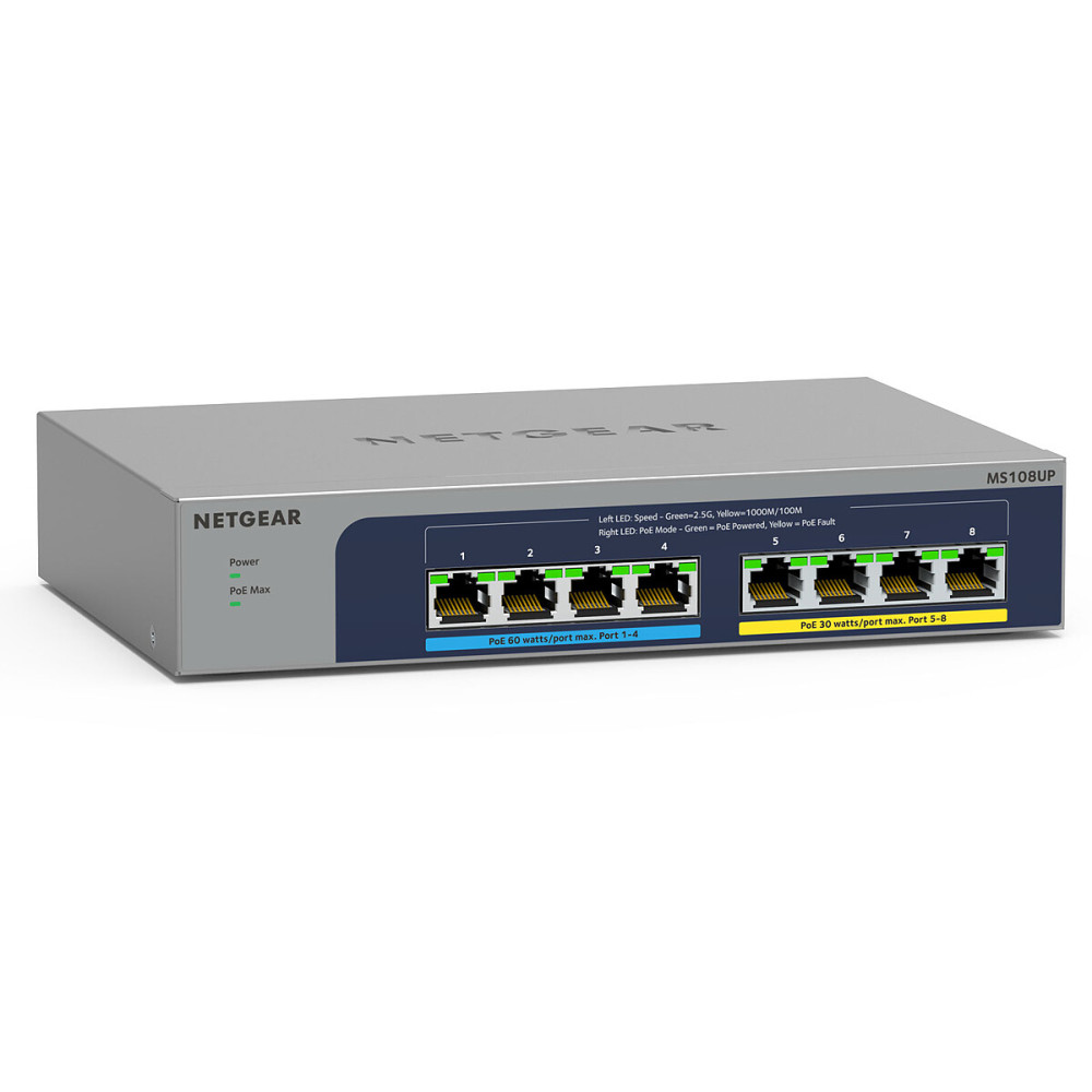Netgear Switch MS108UP - Switch 8 Ports PoE+