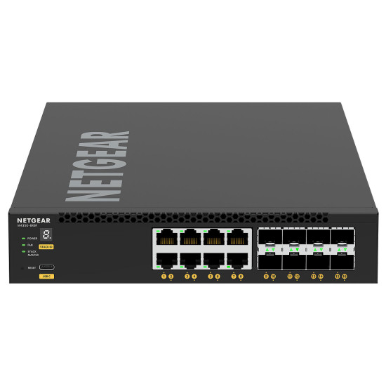 Netgear M4350-8X8F - Switch AV 10 GbE 8 ports