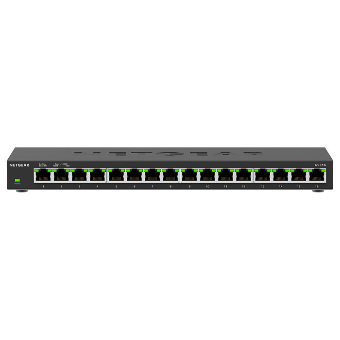 Switch Netgear GS316v3 - 16 ports 100/1000 Mbps