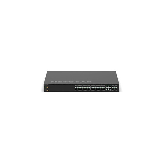 M4350-24F4X - Commutateur - C3 - Géré - 24 x 1/2.5 Gigabit SFP + 4 x combo 10 gigabits SFP+ - flux d'air de l'avant vers l'arriè