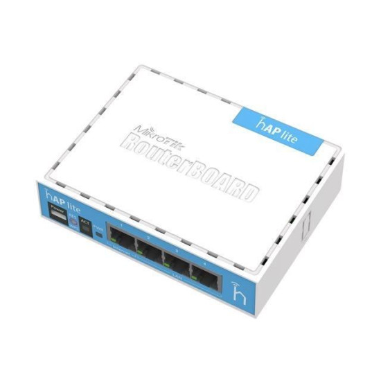 Routeur Mikrotik hAP Lite - Performance et Fiabilité