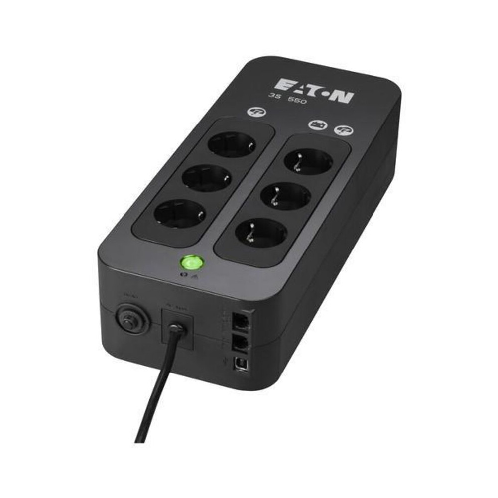 Eaton 3S 550 DIN Onduleur Noir 330 W Bureau