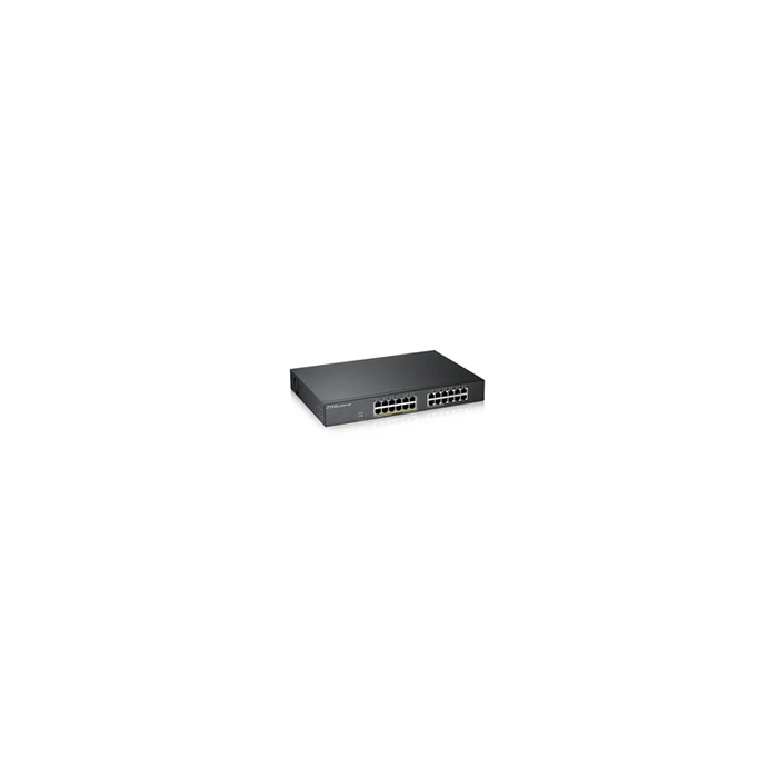 GS1900-24EP - Commutateur - intelligent - 24 x 10/100/1000 (12 PoE) - Montable sur rack, fixation murale - PoE (130 W)