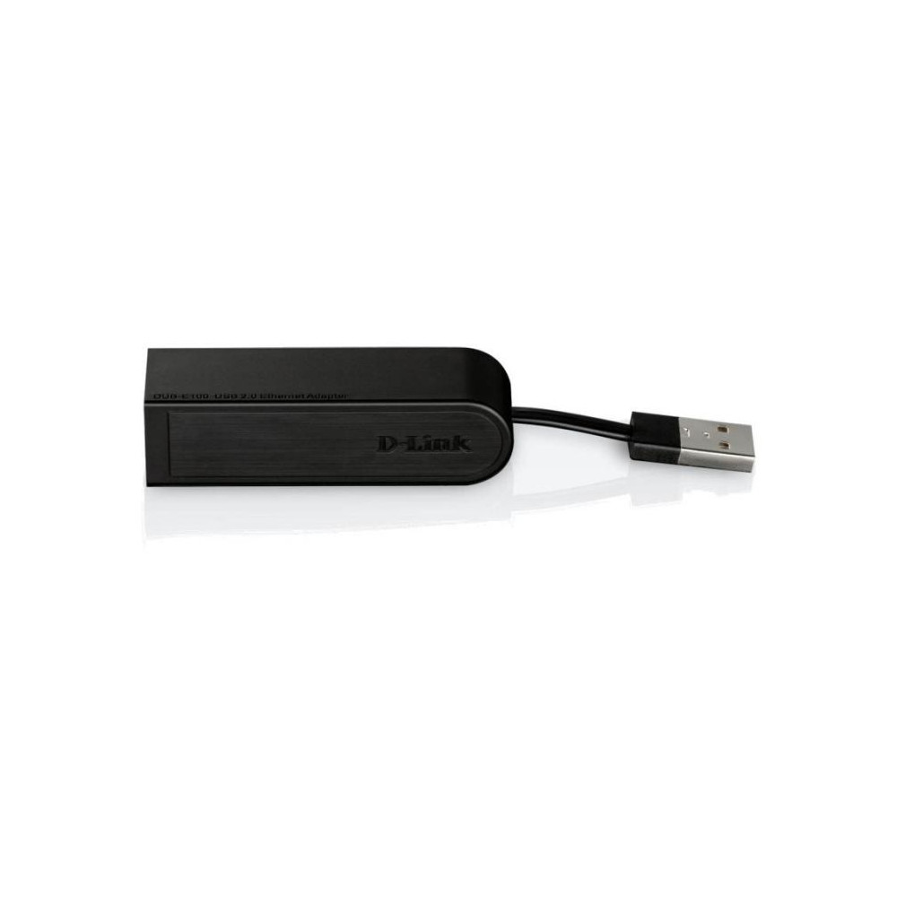 D-LINK  Adaptateur USB 2.0 vers Fast Ethernet 10/100 Mbps - DUB-E100