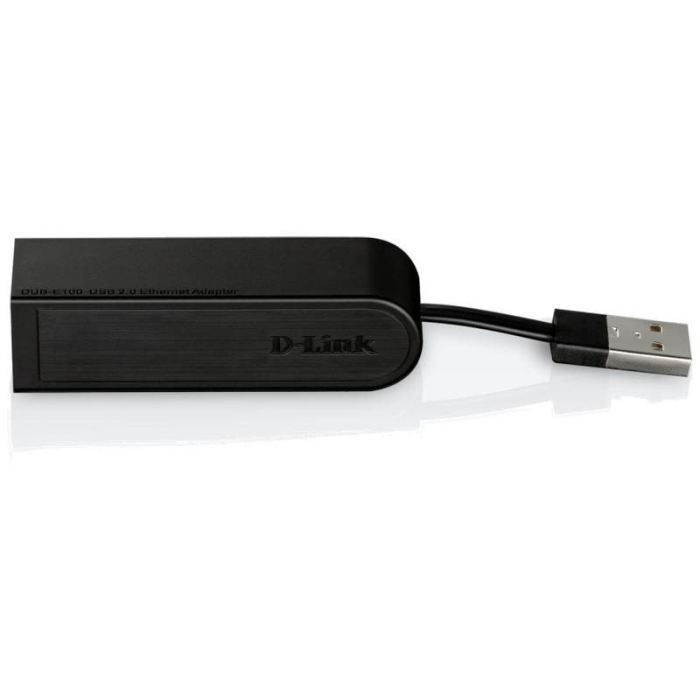 D-LINK  Adaptateur USB 2.0 vers Fast Ethernet 10/100 Mbps - DUB-E100