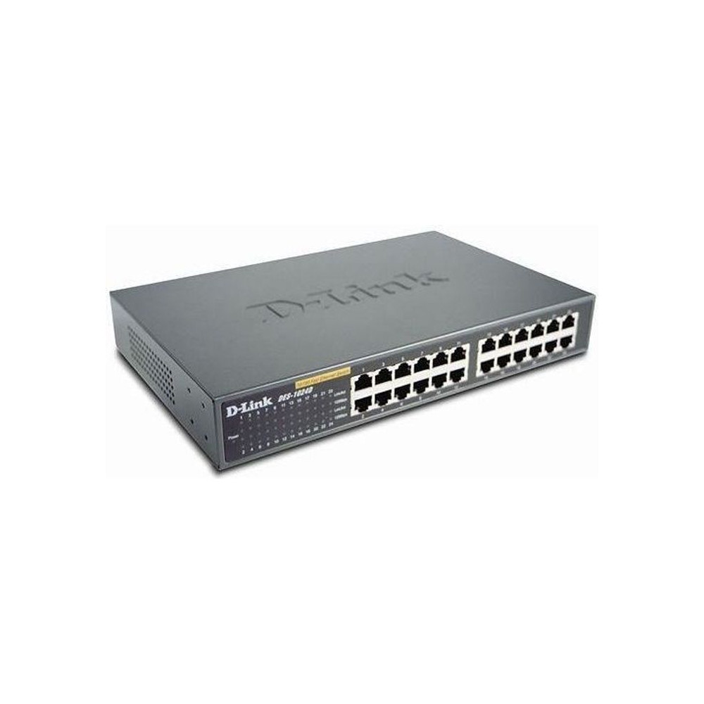 D - Link switch 24 ports DES-1024D