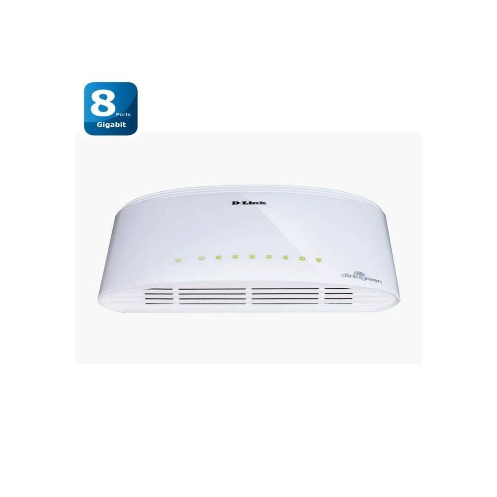 D-Link DGS-1008D - Switch Gigabit 8 ports