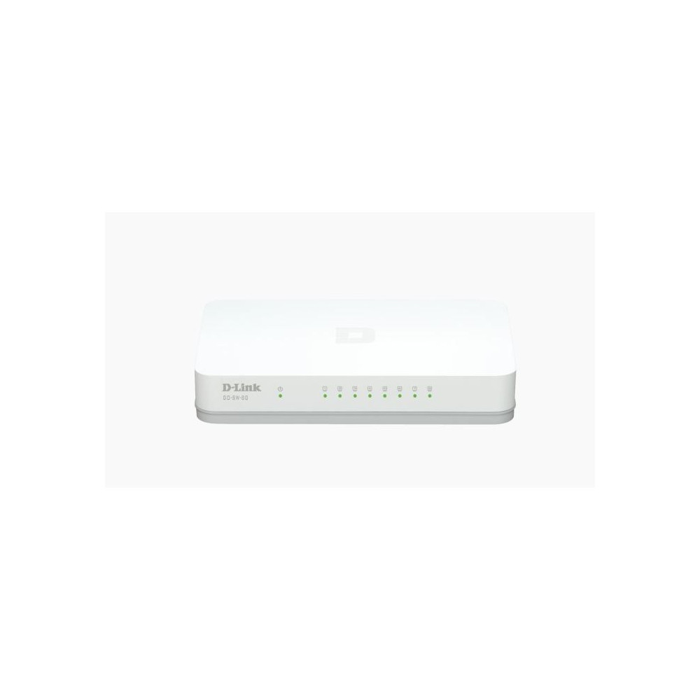 Switch 8 ports Gigabit D-Link GO-SW-8G - Ethernet