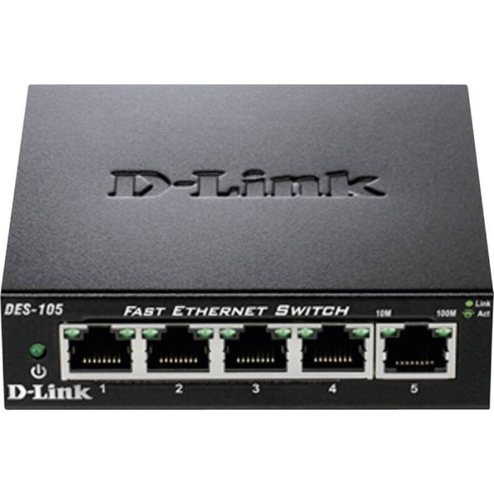 D-link DES-105 Switch 5 Ports - Performance Fiable