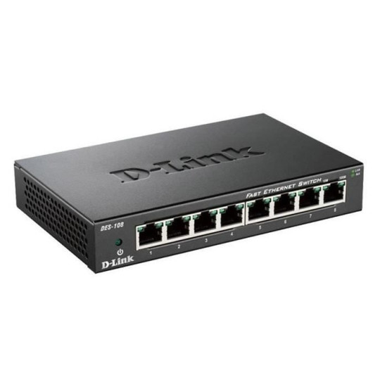 D-Link Switch 8 ports métal DES108