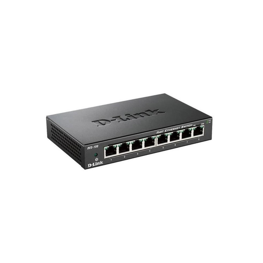 D-Link Switch 8 ports métal DES108