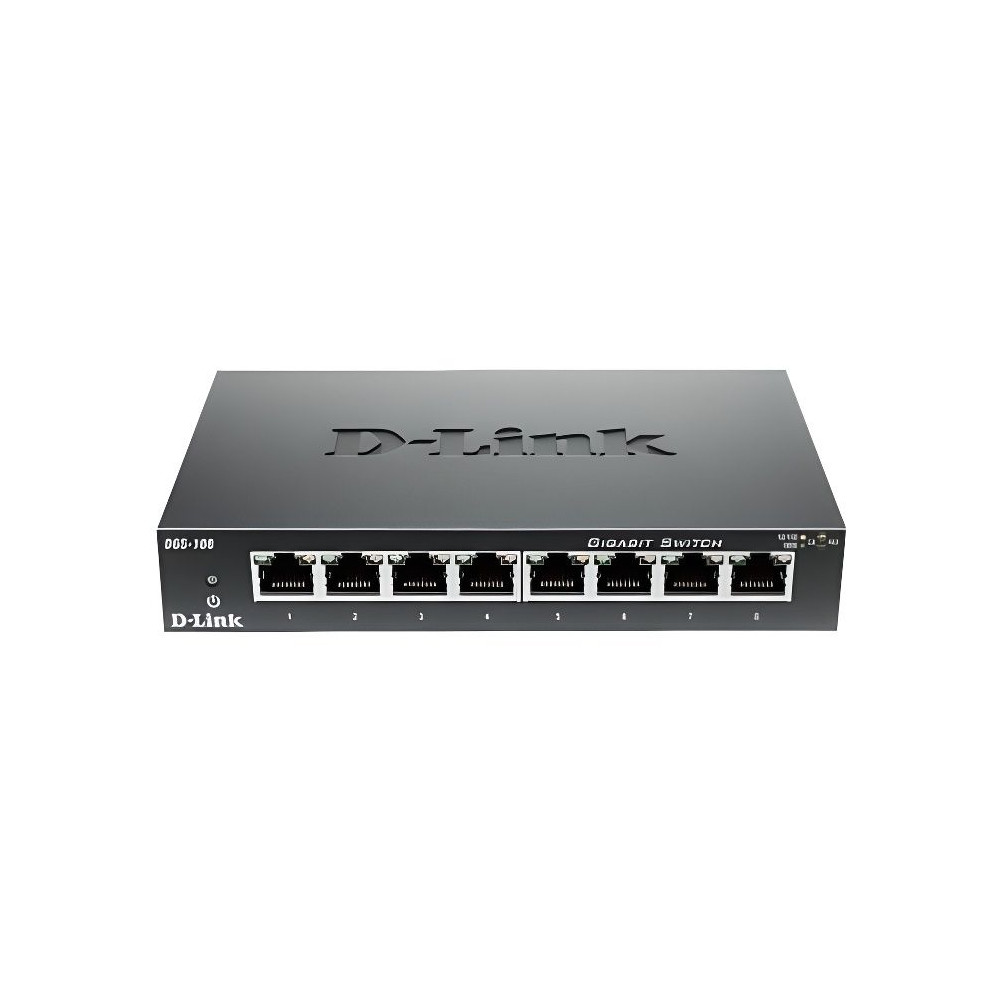 D-Link Switch 8 ports gigabit DGS108 - Performance Réseau