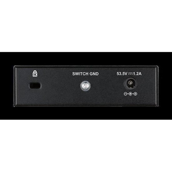 D-LINK Switch DGS-1005P - 5 ports PoE+