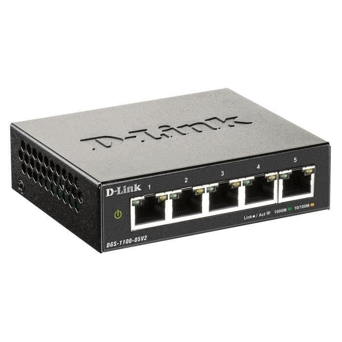 D-LINK DGS 1100-05V2 - Commutateur Intelligent