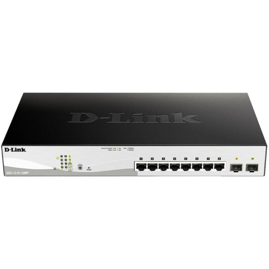 Dlink Switch Réseau DGS-1210-10MP/E - 8+2 Ports PoE