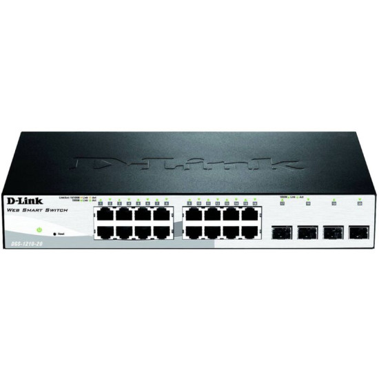 Dlink - Switch Réseau DGS-1210-20 16 Ports 40 Gbit/s