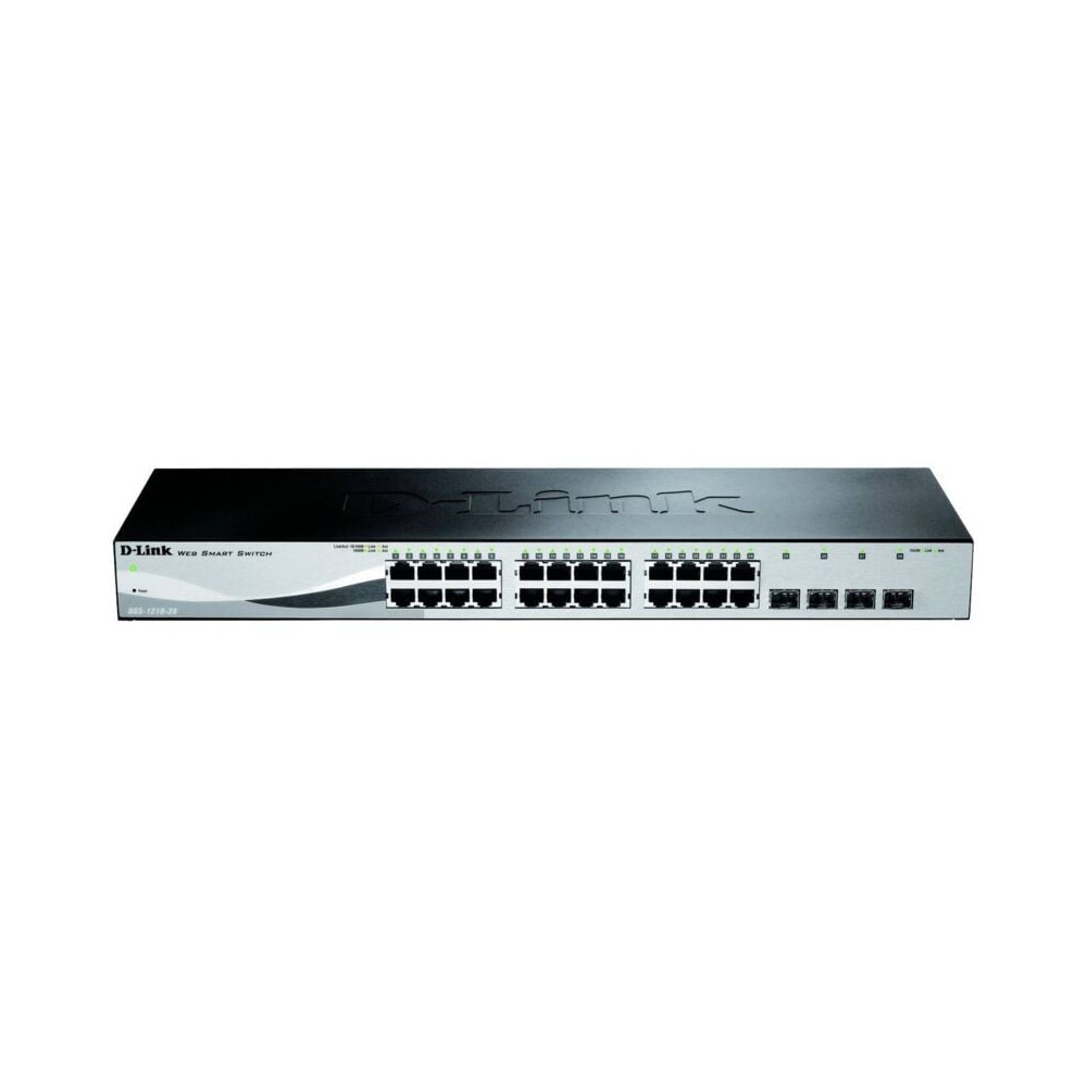 Switch Réseau D-Link DGS-1210-28/E - 24+4 Ports