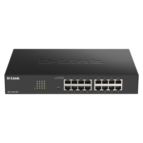 Switch réseau - D-Link - DGS-1100-24PV2/E - 24 ports Gigabit - PoE - 48 Gbps