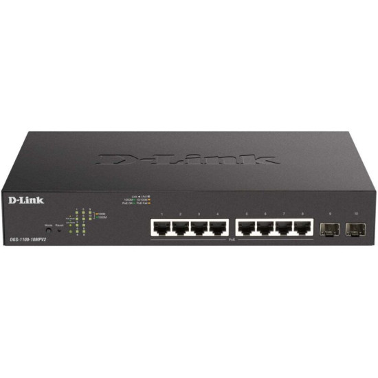 10-port Layer2 Poe+ Smart Switch - DLINK
