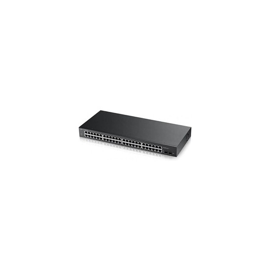 UniFi Switch USW-48-POE - Commutateur - Géré - 48 x 10/100/1000 (32 PoE+) + 4 x Gigabit SFP - Montable sur rack, de bureau - PoE