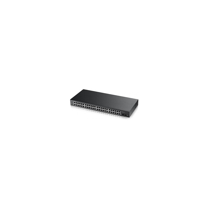 UniFi Switch USW-48-POE - Commutateur - Géré - 48 x 10/100/1000 (32 PoE+) + 4 x Gigabit SFP - Montable sur rack, de bureau - PoE