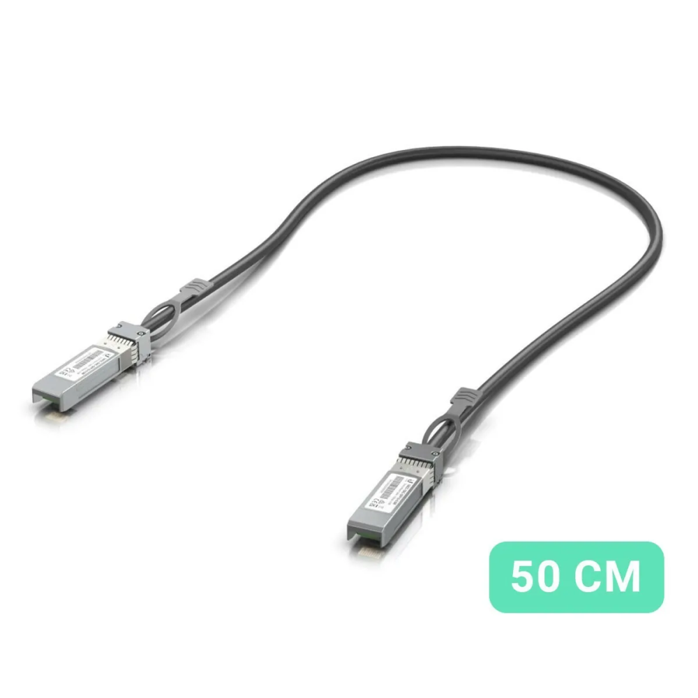 Ubiquiti SFP+ Cable - 0.5 m - Noir