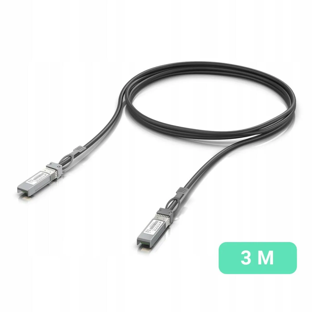 Ubiquiti Cabo Rede 10 Gbps - 3 m