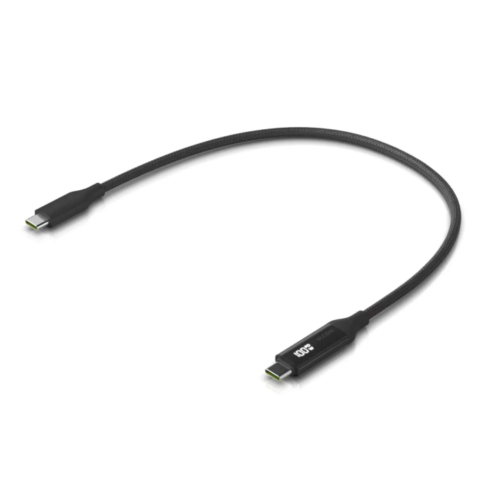 Câble Ubiquiti USB-C 100W 0.3m Noir
