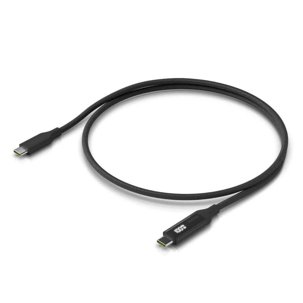Câble Ubiquiti USB-C 1m 100W Noir