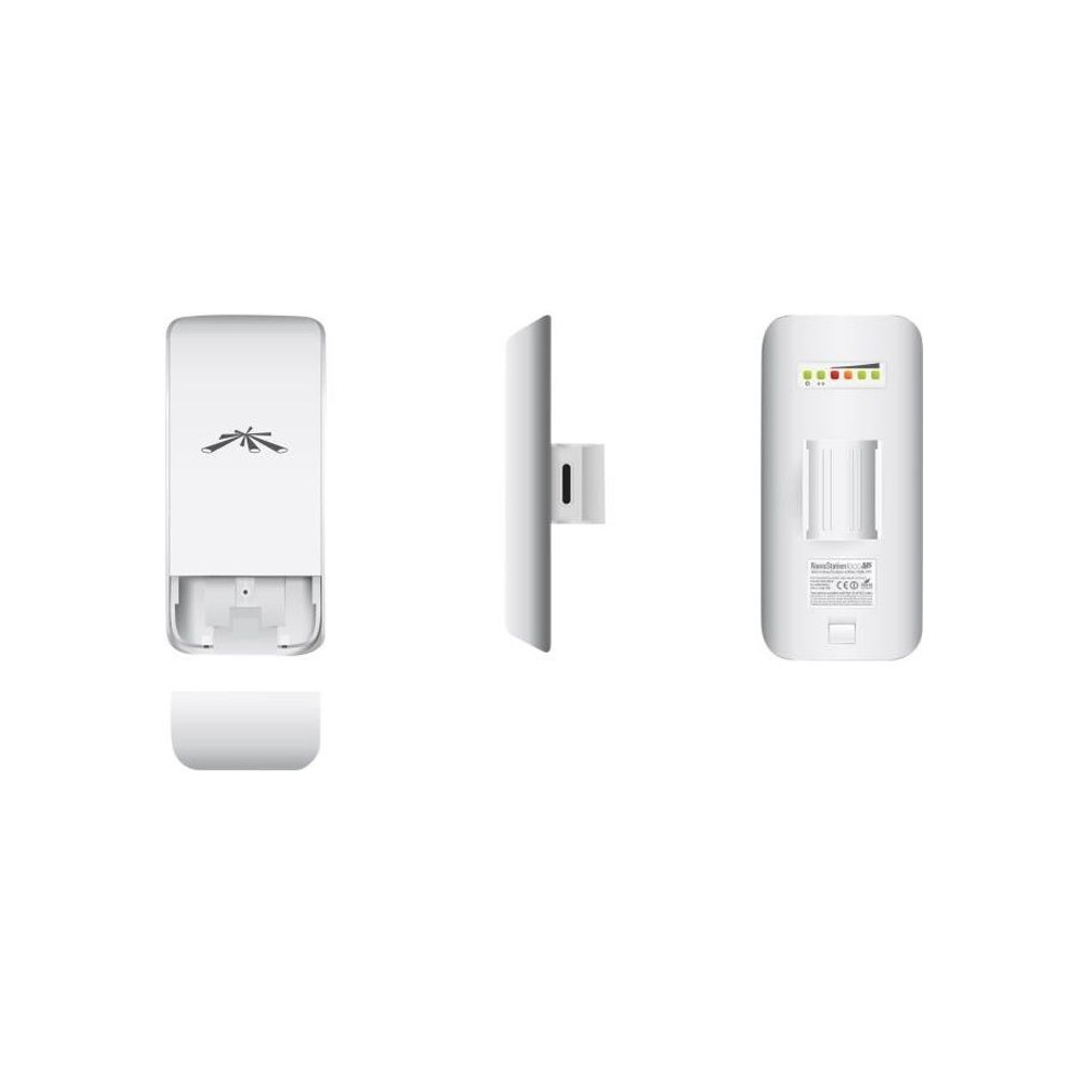 Borne daccès sans fil - UBIQUITI - NanoStation loco M5 - 5 GHz - 150+ Mbps - AES