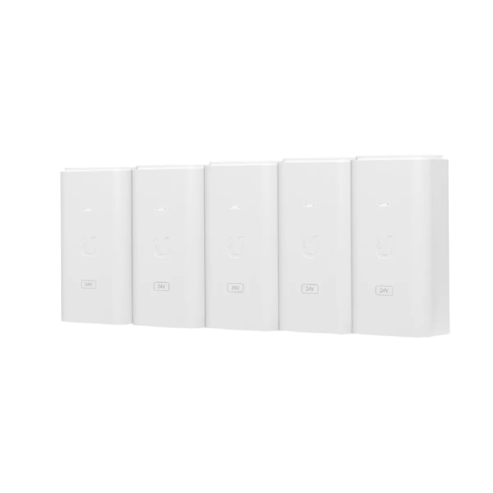 Ubiquiti POE-24-12W-5P - Pack 5 Injecteurs PoE