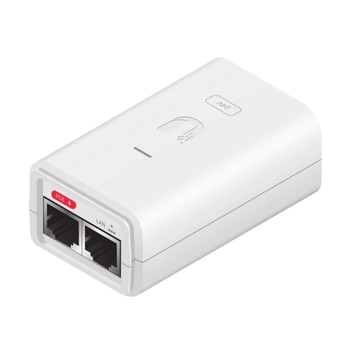 Adaptateur PoE Ubiquiti POE-24-7W 24V .3A Gigabit