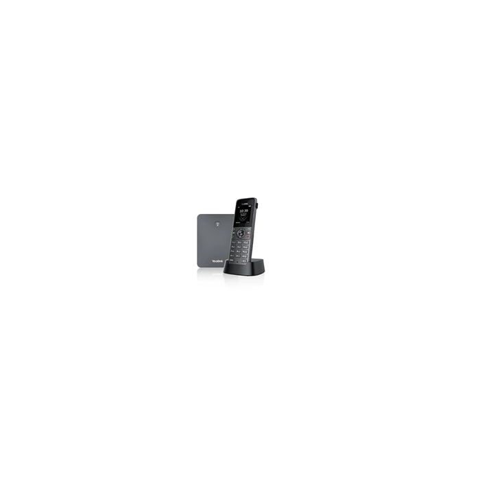 W73P - Téléphone VoIP sans fil avec ID d'appelant - DECT - (conférence) à trois capacité d'appel - SIP, SIP v2, RTCP-XR, VQ-RTCP