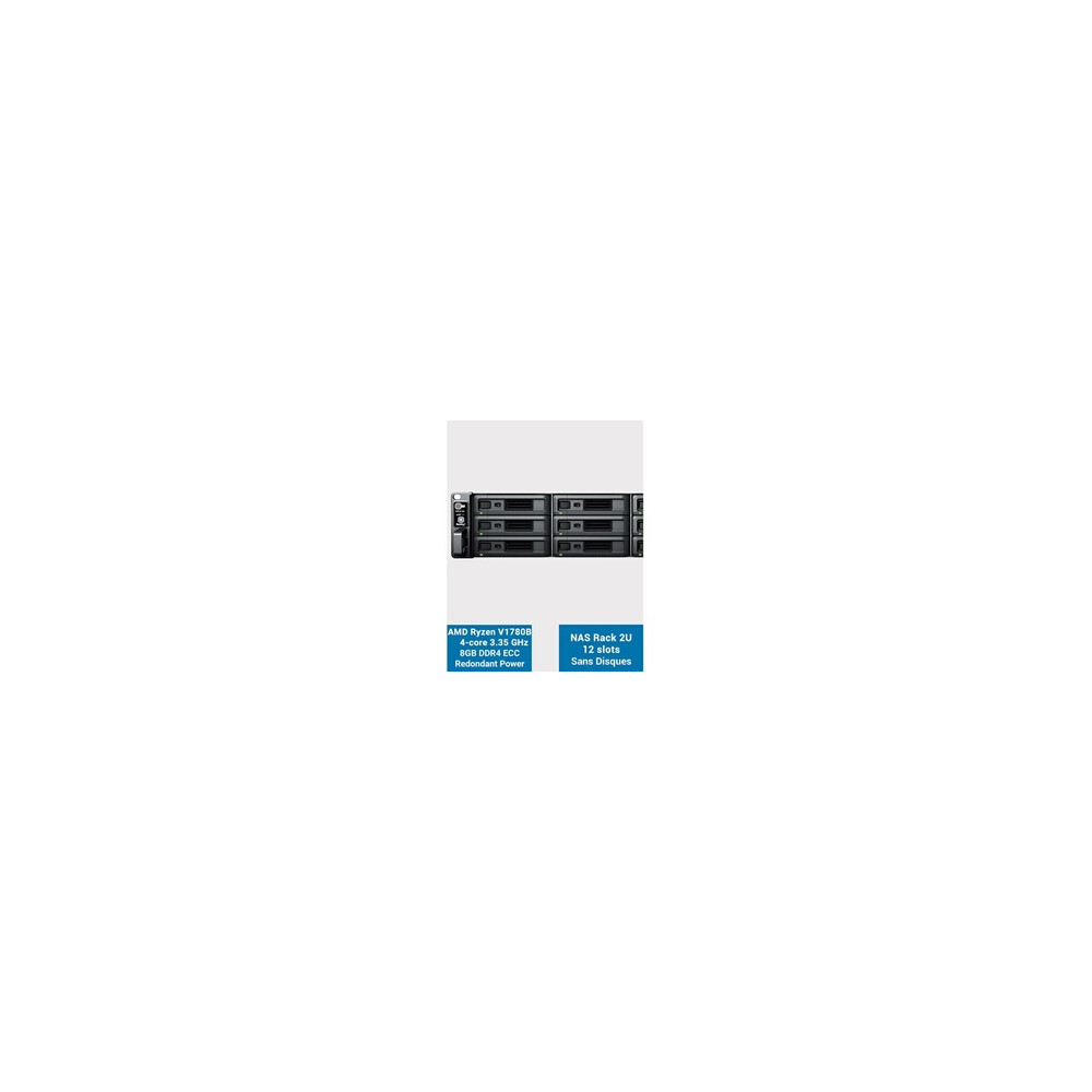 RackStation RS2423RP+ - Serveur NAS 12 Baies