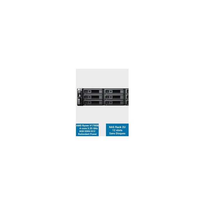 RackStation RS2423RP+ - Serveur NAS 12 Baies
