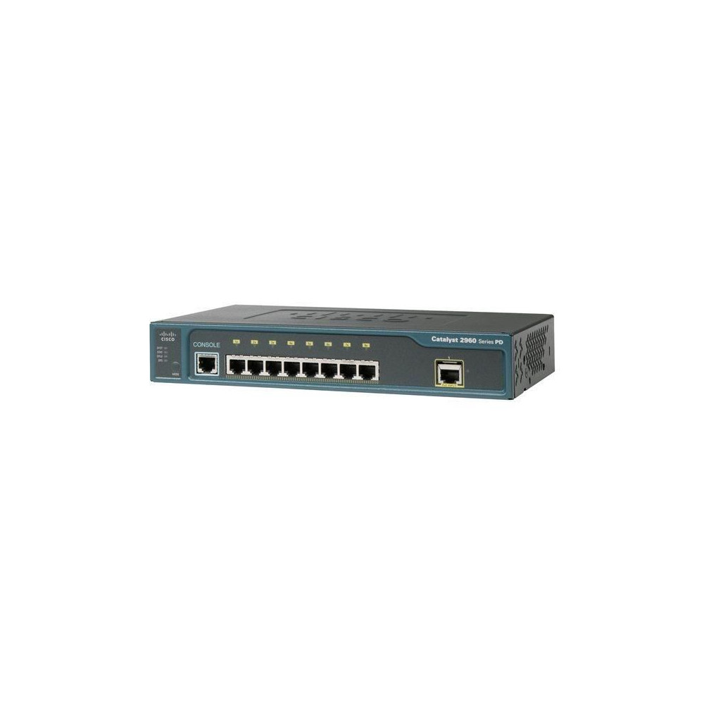 Cisco Catalyst 2960-8TT-L  Switch 8 ports + 1 port