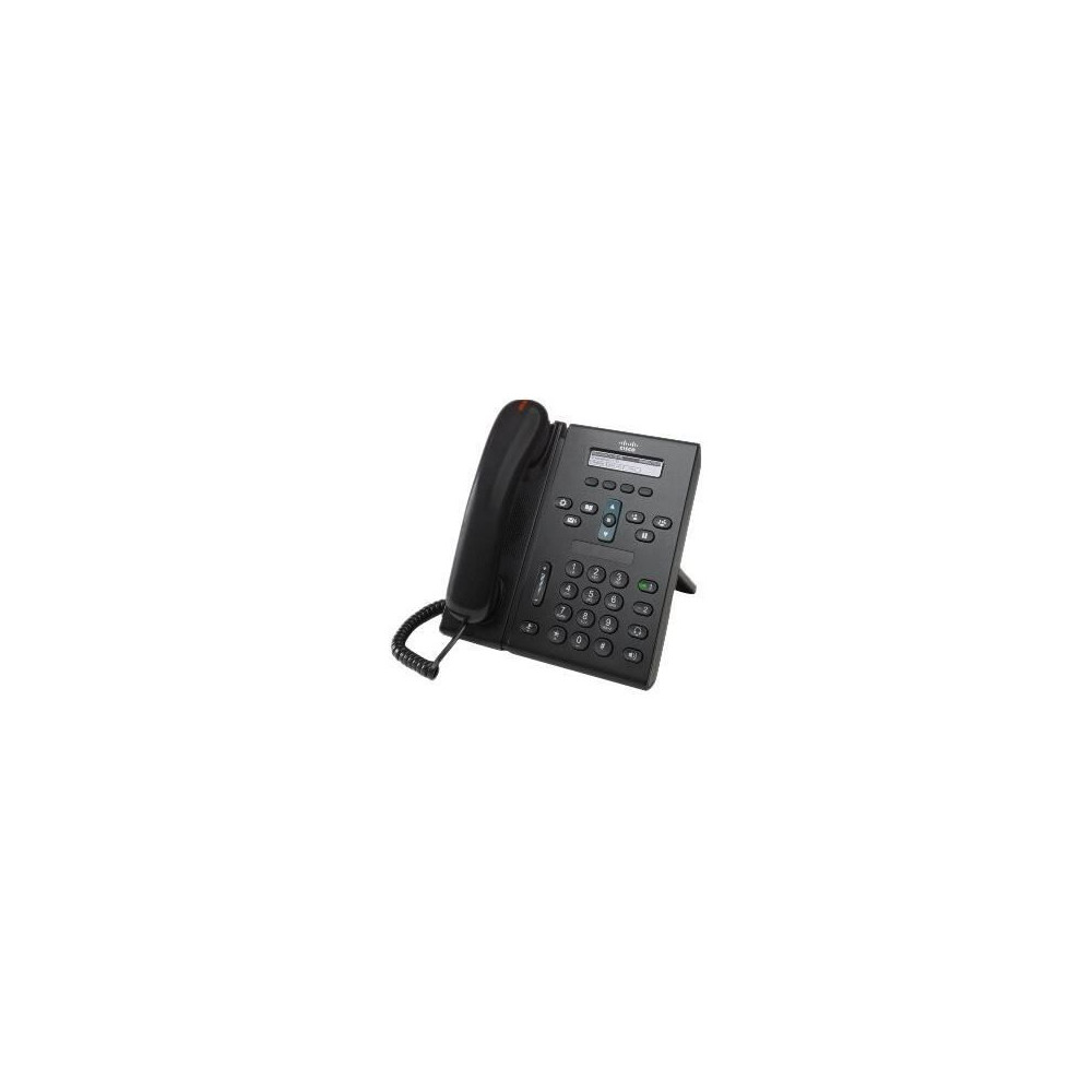 Téléphone VoIP CISCO Unified IP Phone 6921 Standard - 2 lignes - Charbon