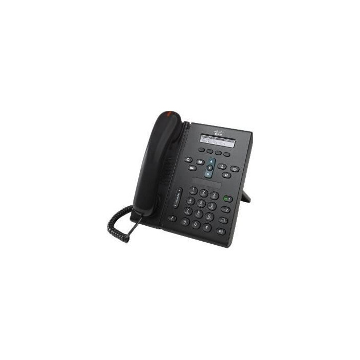 Téléphone VoIP CISCO Unified IP Phone 6921 Standard - 2 lignes - Charbon
