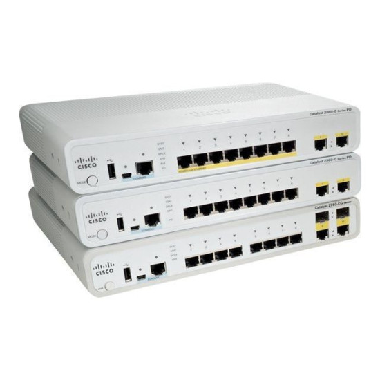 CISCO WS-C2960CPD-8TT-L - Commutateur Compact