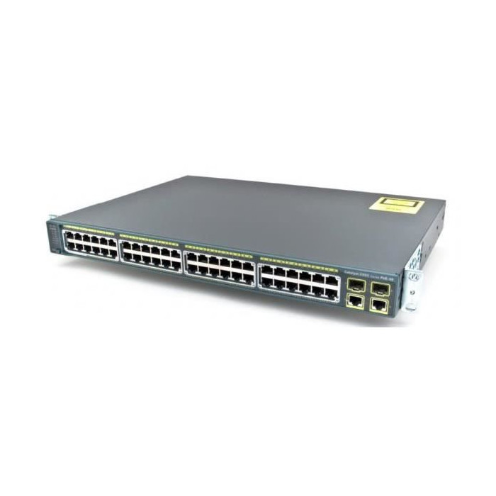 Switch Cisco WS-C2960-48PST-S PoE 48 ports
