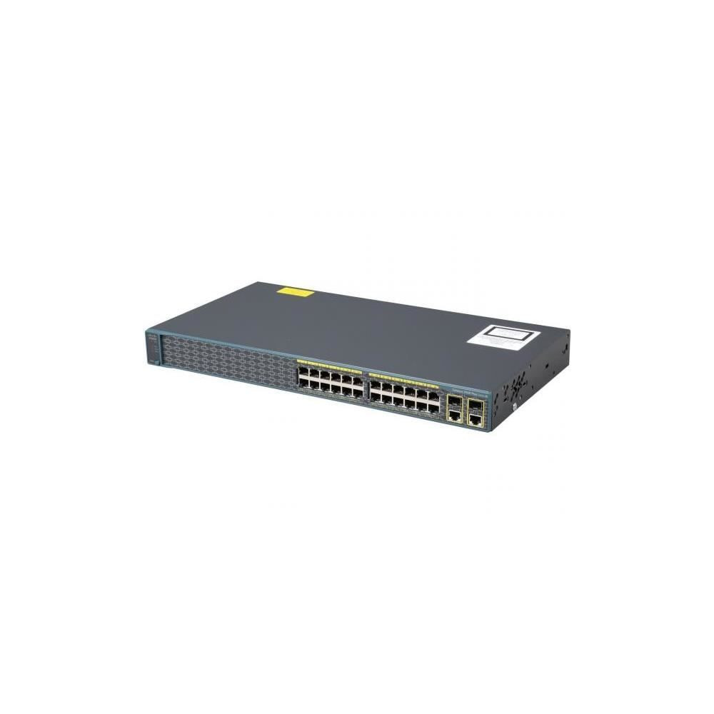 Switch CISCO WS-C2960+24PC-S - 24 Ports RJ-45