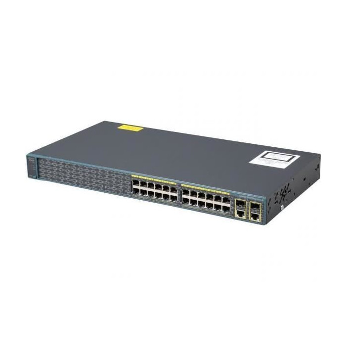 Switch CISCO WS-C2960+24PC-S - 24 Ports RJ-45
