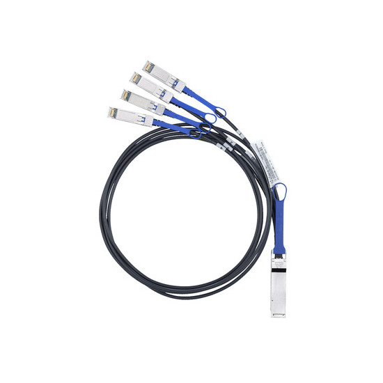Cisco QSFP-4X10G-AOC1M= câble InfiniBand et à fibres optiques 1 m QSFP+ 4 x SFP+ - Neuf
