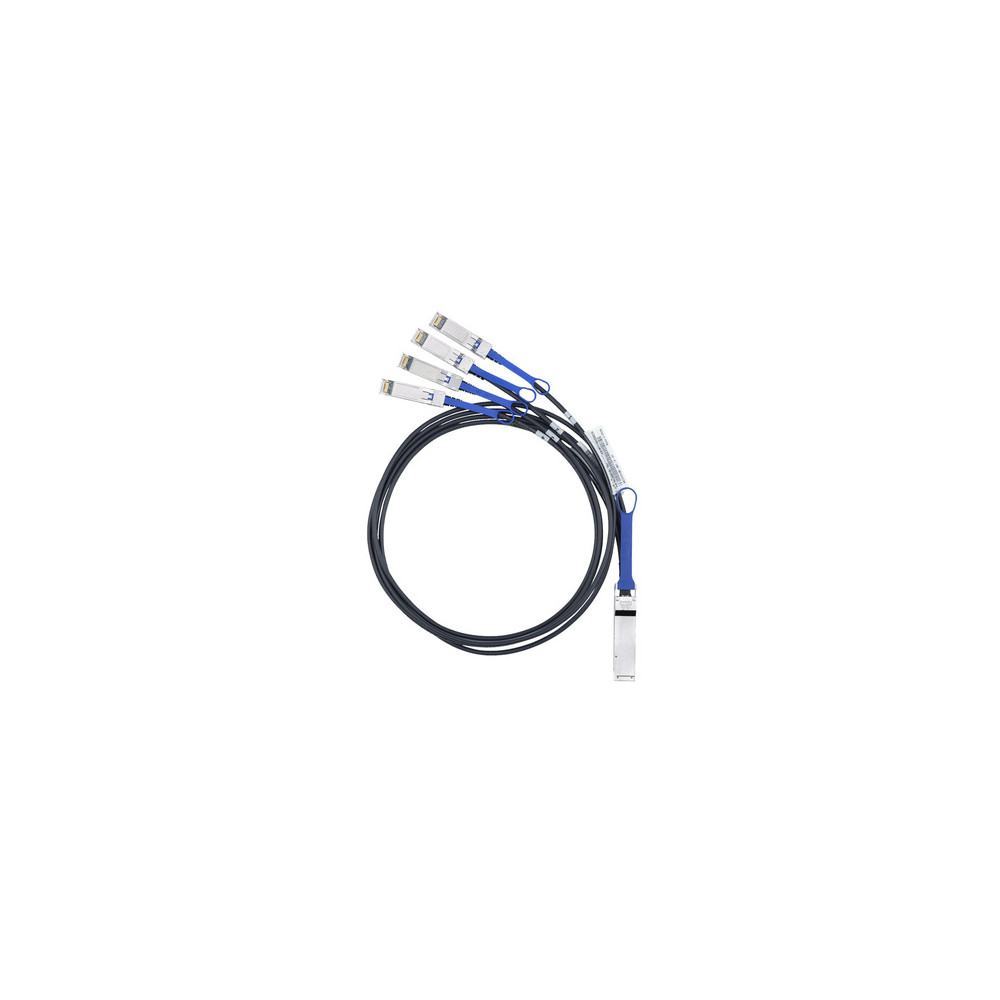 Cisco QSFP-4X10G-AOC1M= câble InfiniBand et à fibres optiques 1 m QSFP+ 4 x SFP+ - Neuf