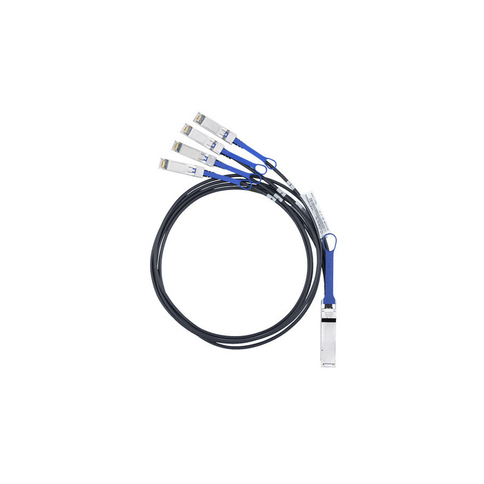 Cisco QSFP-4X10G-AOC1M= câble InfiniBand et à fibres optiques 1 m QSFP+ 4 x SFP+ - Neuf