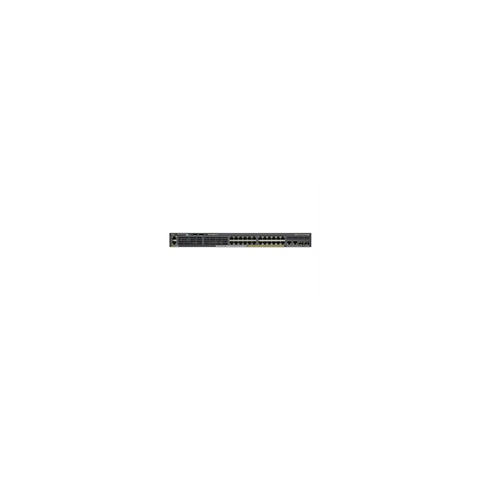 Catalyst 2960X-24TS-LL - Commutateur - Géré - 24 x 10/100/1000 + 2 x Gigabit SFP - de bureau, Montable sur rack