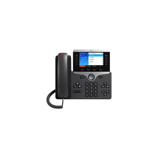 IP Phone 8851 - Téléphone VoIP - SIP, RTCP, RTP, SRTP, SDP - 5 lignes