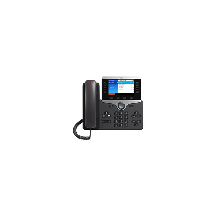 IP Phone 8851 - Téléphone VoIP - SIP, RTCP, RTP, SRTP, SDP - 5 lignes