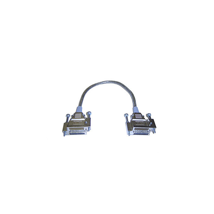 Cisco 3750X Stack, Refurbished câble InfiniBand et à fibres optiques 0,3 m Noir - Neuf
