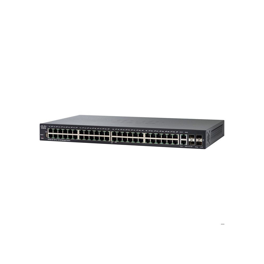 Commutateur Cisco SF350-48 - 48 ports Fast Ethernet